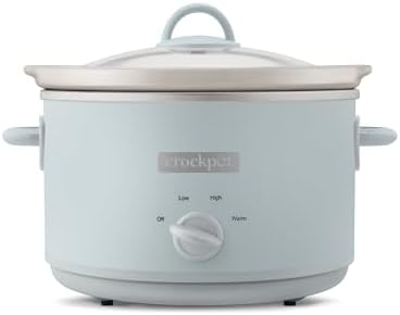 Crock-Pot 4.5 Quart Manual Slow Cooker – Macaroon Blue SMXR