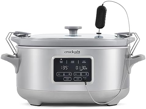 Crock-Pot 7 Quart Programmable Cook & Carry Slow Cooker 6DL6