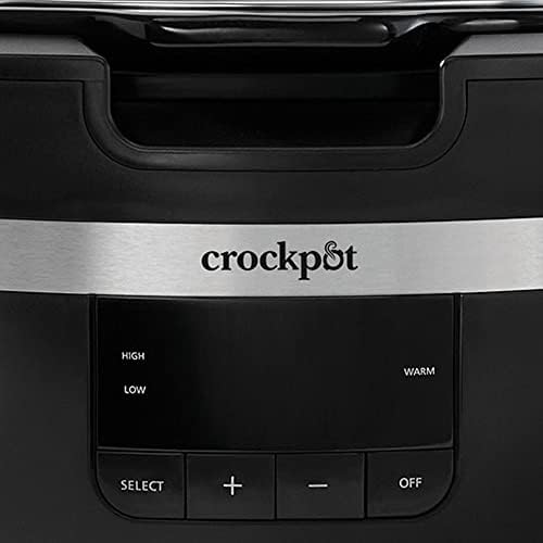Crock-Pot Thermoshield 6 Quart Slow Cooker with Carry Handles NP1O