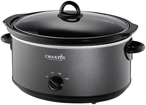 Crock-Pot 7 Quart Slow Cooker – Charcoal UX8F