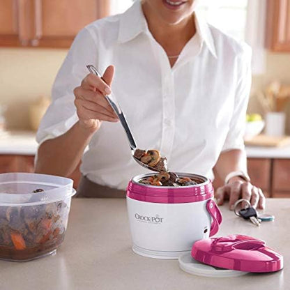 Crock-Pot Lunch Crock Portable Food Warmer 20oz – Pink DROK