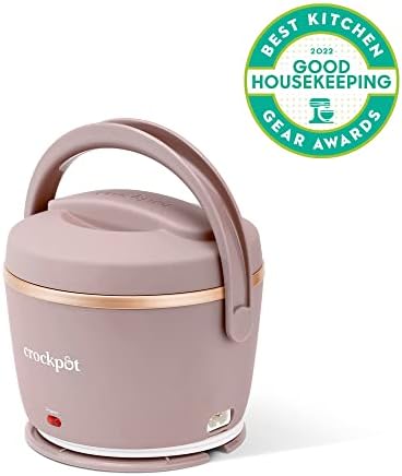 Crock-Pot Electric Lunch Box Food Warmer 20oz – Blush Pink 7T8I