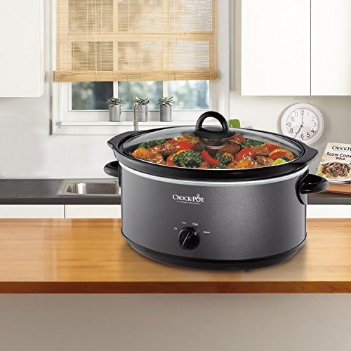 Crock-Pot 7 Quart Slow Cooker – Charcoal UX8F