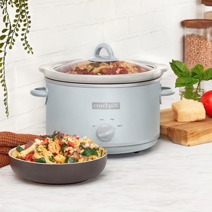 Crock-Pot 4.5 Quart Manual Slow Cooker – Macaroon Blue SMXR