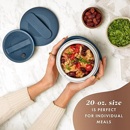 Crock-Pot Electric Lunch Box Food Warmer 20oz – Faded Blue 8RQA