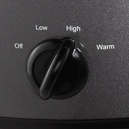 Crock-Pot 7 Quart Slow Cooker – Charcoal UX8F