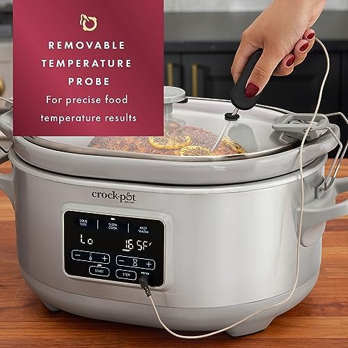 Crock-Pot 7 Quart Programmable Cook & Carry Slow Cooker 6DL6