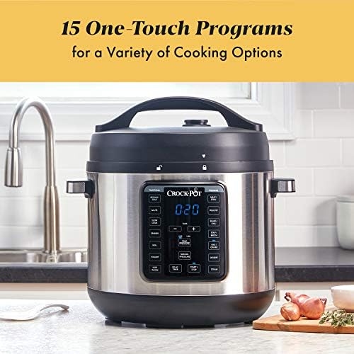 Crock-Pot 8 Quart Express Crock Multi-Use Pressure Cooker ZW6D