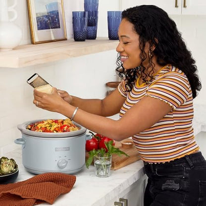 Crock-Pot 4.5 Quart Manual Slow Cooker – Macaroon Blue SMXR