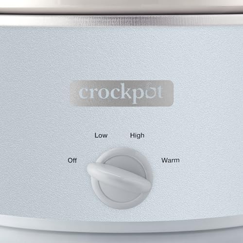 Crock-Pot 4.5 Quart Manual Slow Cooker – Macaroon Blue SMXR