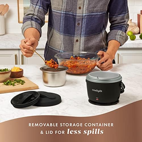 Crock-Pot Electric Lunch Box Food Warmer 20oz – Black 06ZT