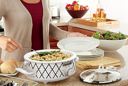 Crock-Pot 2.5 Quart Compact Casserole Slow Cooker VASA