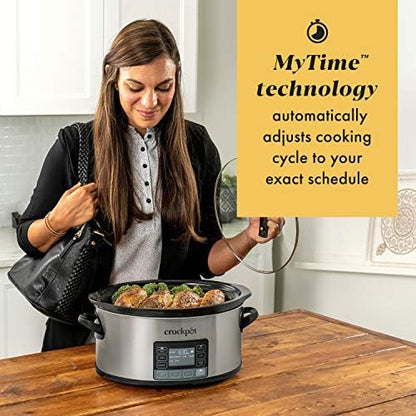 Crock-Pot MyTime 6 Quart Programmable Slow Cooker 812W