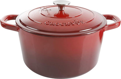 Crock-Pot 3 Quart Enameled Cast Iron Dutch Oven – Aqua 1D6I