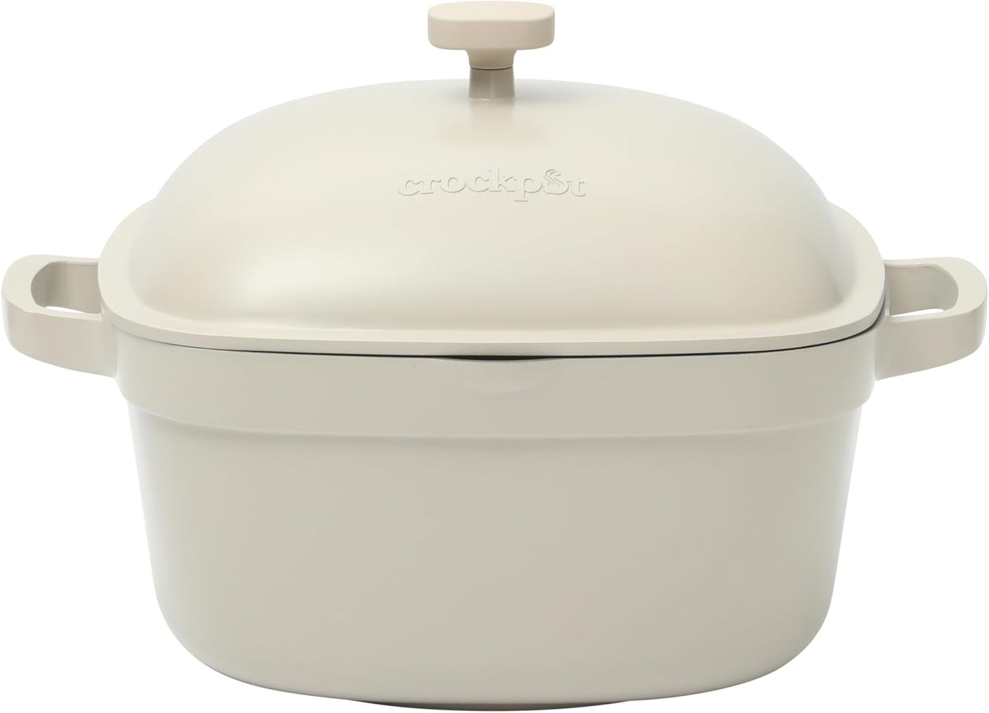 Crock-Pot 3 Quart Enameled Cast Iron Dutch Oven – Aqua 1D6I