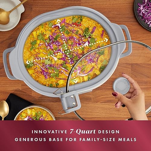 Crock-Pot 7 Quart Programmable Cook & Carry Slow Cooker 6DL6